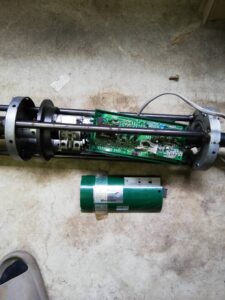 燕市の電動シャッター修理